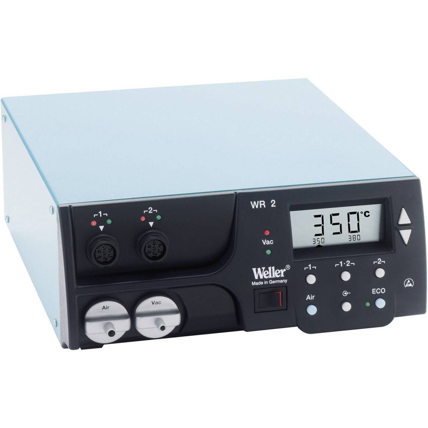 Weller - WR2 Löt-/Entlötstation digital (300W 0.7bar 10l/min)