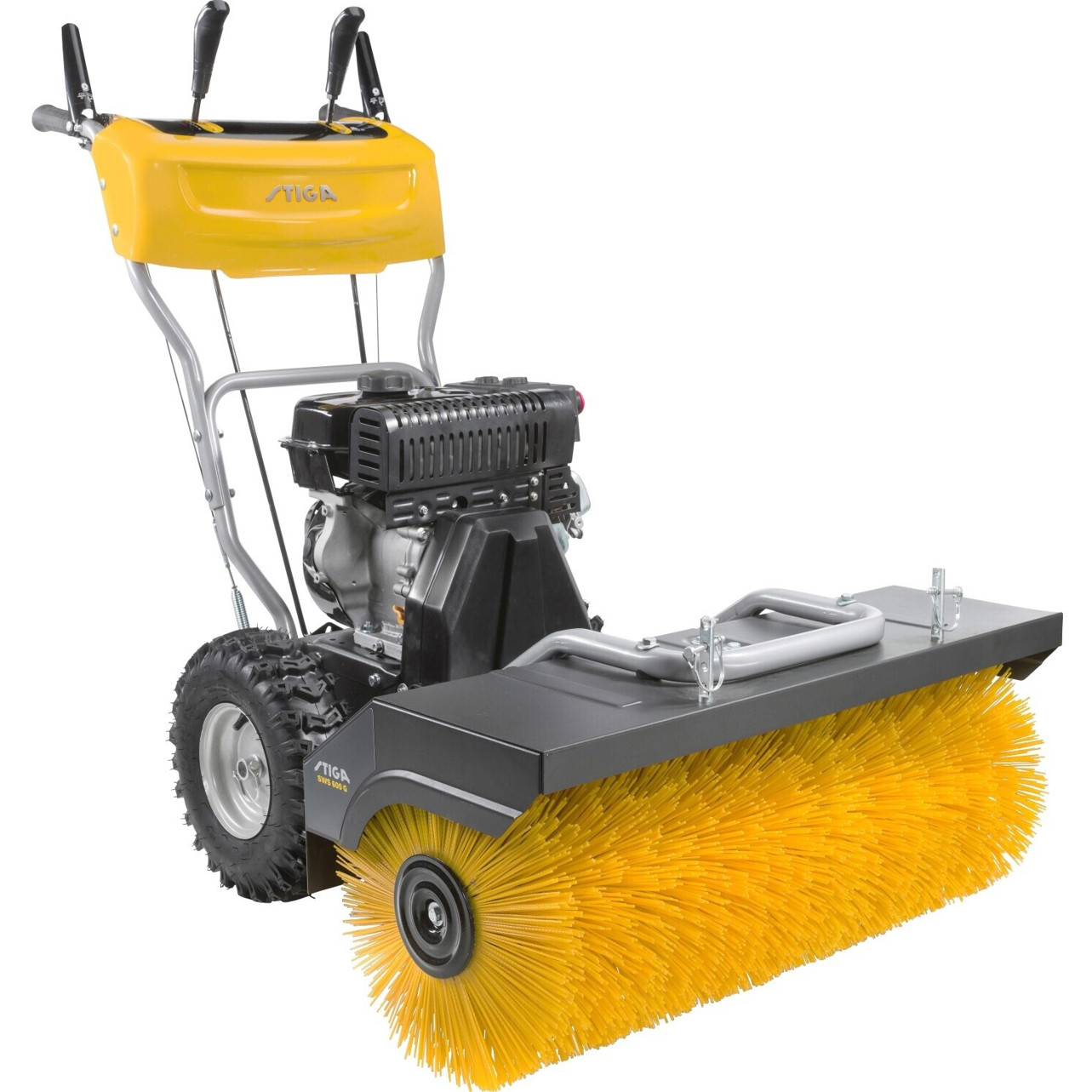Stiga - SWS 600 G - Benzin-Kehrmaschine - Radantrieb, 60 cm Arbeitsbreite, 4.400 W