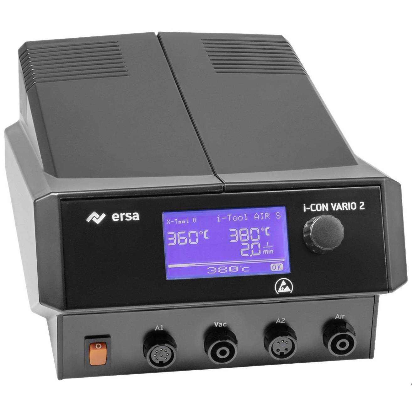 Ersa - 0ICV2035AP - Lötstation-Versorgungseinheit 230V (150-450°C) 200W