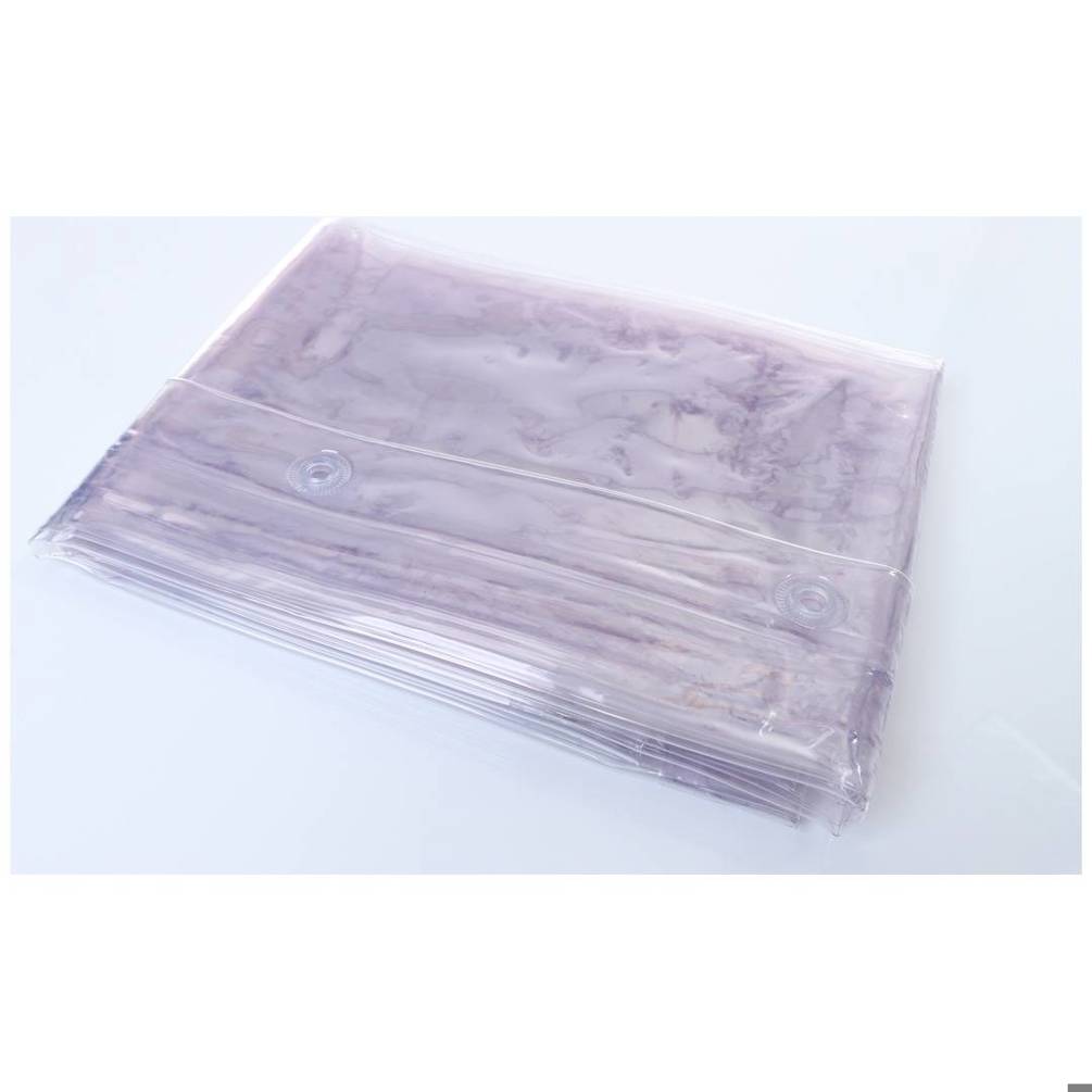 ELMAG - S0 (1St.) - Schutzvorhang glasklar (b=1300 x h=2000x0,4 mm) gegen Staub, Zugluft, Nässe, Schleifspritzer
