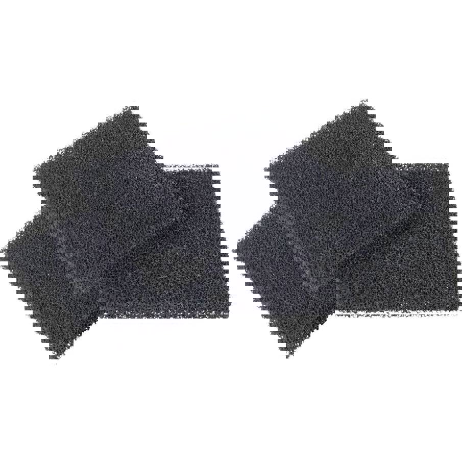 TOOLCRAFT - 79-7202 Aktivkohlefilter (120 x 120 x 10 mm) - Plastikfreie Verpackung