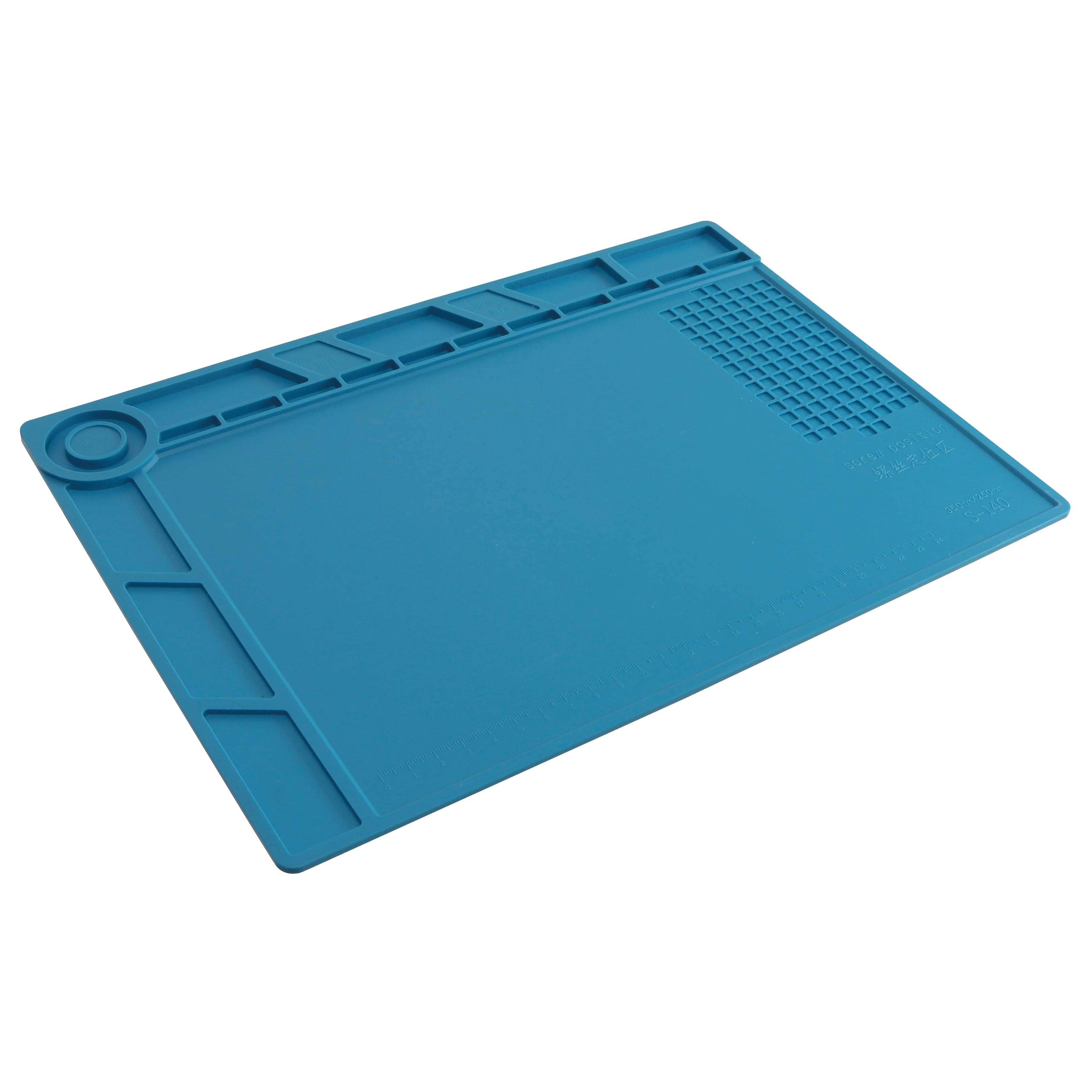 DAYTOOLS Silikon-Lötmatte S-140 | 35x25 cm | blau