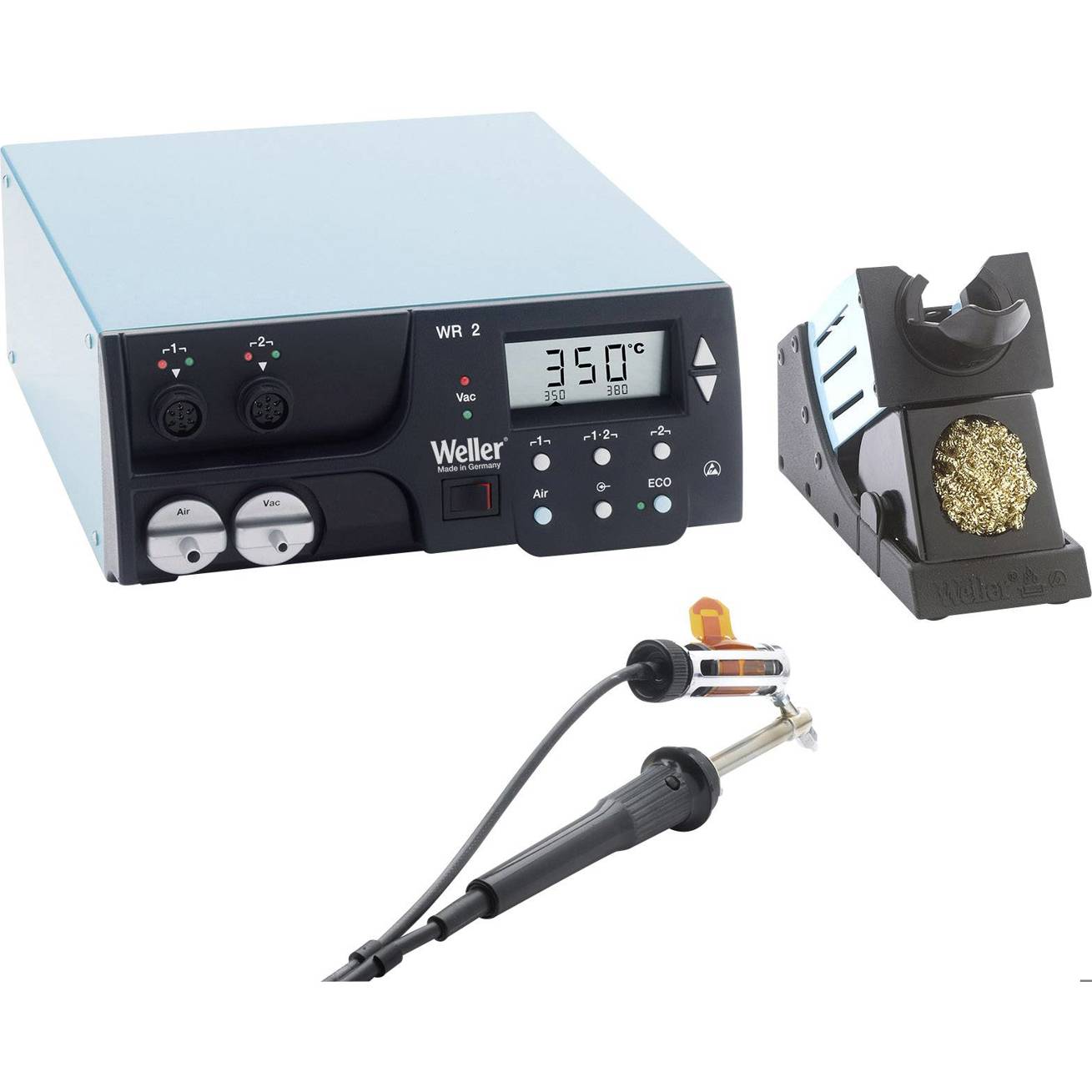 Weller - WR 2000D (Digital Netzbetriebene Entlötstation, 50-550 °C)