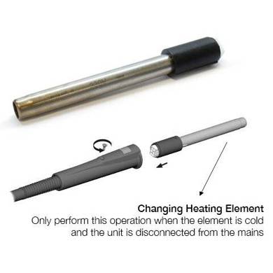 JBC Tools - JT-T2A - Heizelement für Heißluftkolben (230V)