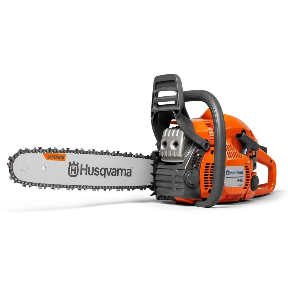 Husqvarna - 445 II - Kettensäge - 38 cm Schwertlänge, 2,1 kW Leistung, Benziner