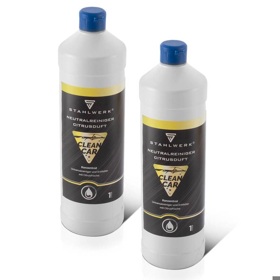 STAHLWERK - Universalreiniger-Konzentrat (Citrus-Duft) 2 x 1l Flasche