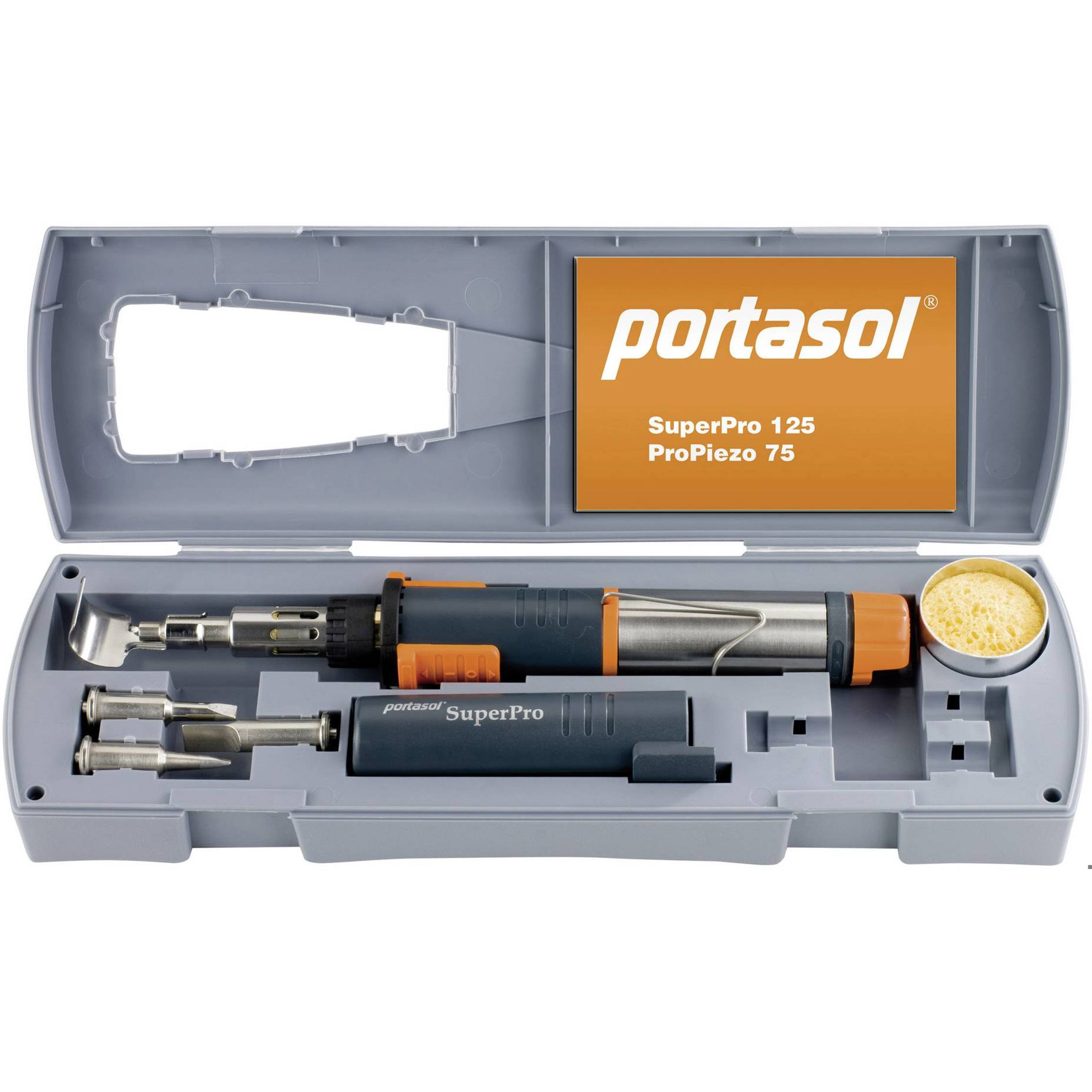 Portasol-SuperPro Set (Gaslöt-Set mit Piezozünder)