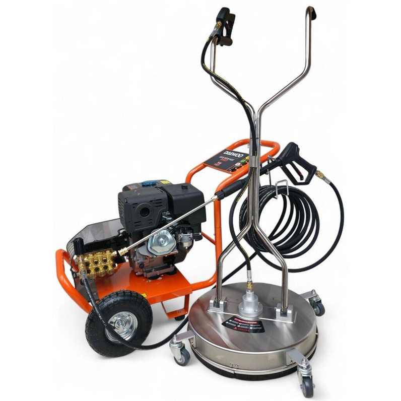 Daewoo - Benzin Hochdruckreiniger - 15 PS, 250 bar, Flächenreiniger