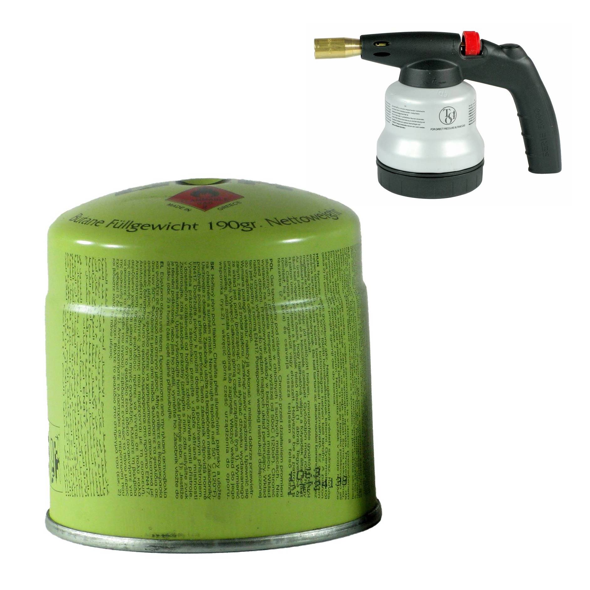 Baucompany24 - EN417 - Gas-Kartusche (190g)