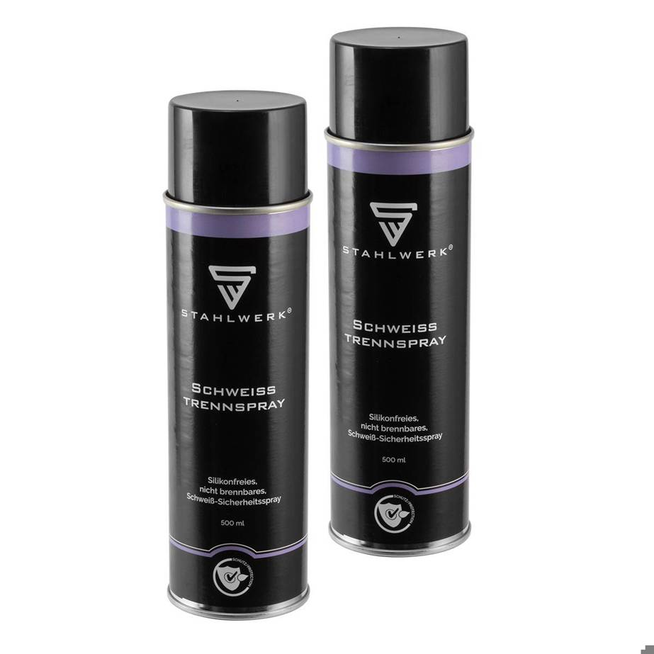 STAHLWERK - 2 x Schweiß-Trennspray (multifunktionales Sicherheits-Spray) 800ml