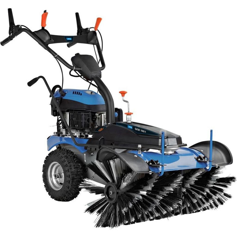 Güde - GKM 100.1 - Benzin-Kehrmaschine - 100 cm Arbeitsbreite, 72 Liter Behältervolumen