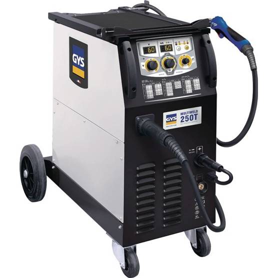 GYS - MULTIWELD 250T (Gasgeschützte MIG/MAG-Schweißanlage mit Zubehör 40-250 A)