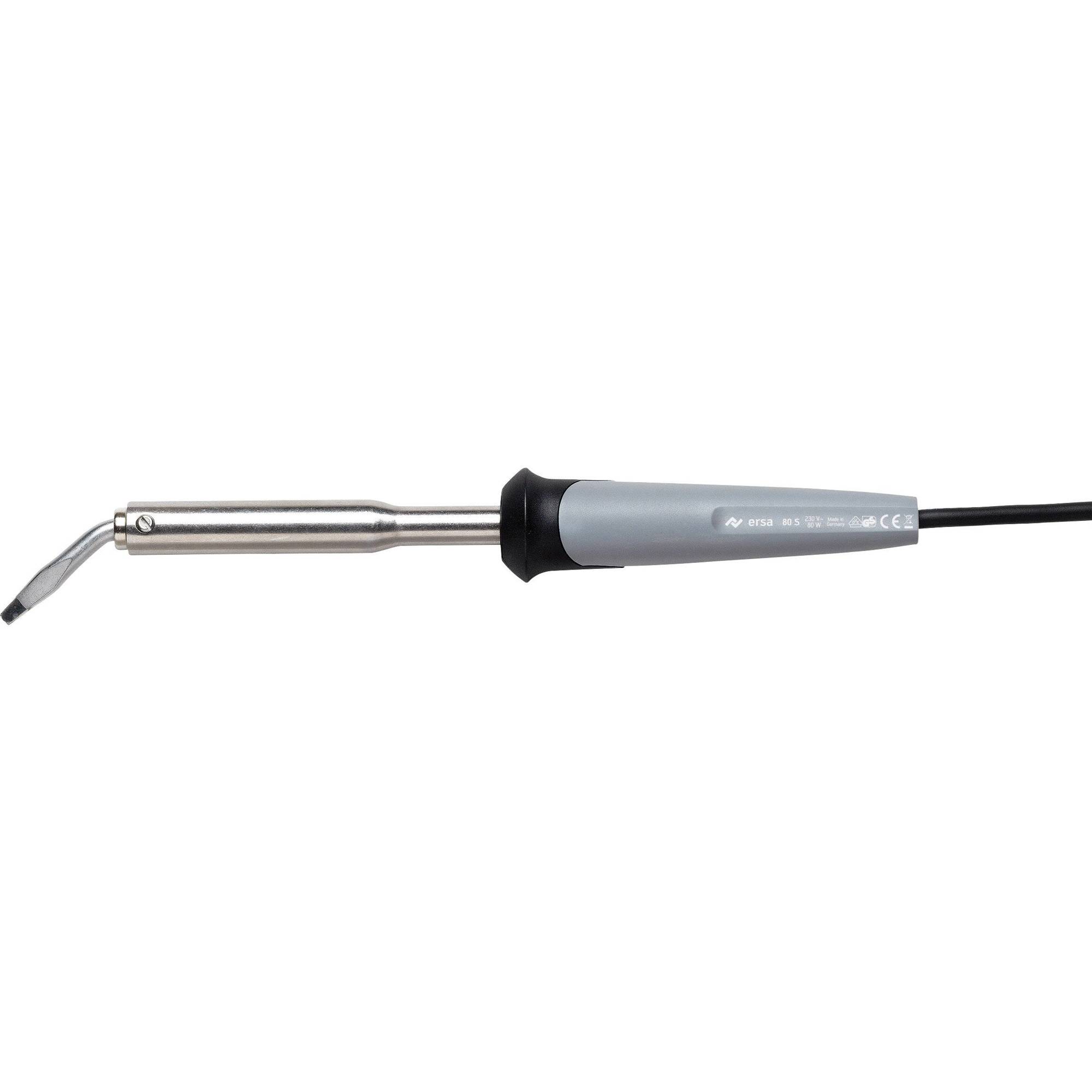 Ersa - 80S Meißelform Lötkolben (230 V 80 W) Lötspitze 460mm x 75mm, 3min Anheizzeit, +410°C max