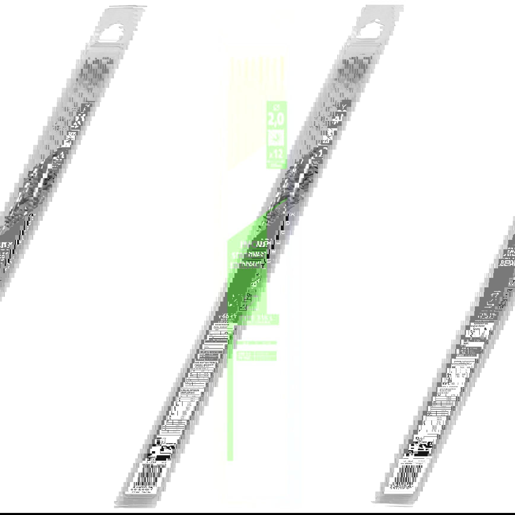 GYS - Edelstahl Schweißelektroden (Ø 2mm x L 350mm) - 12 Stück