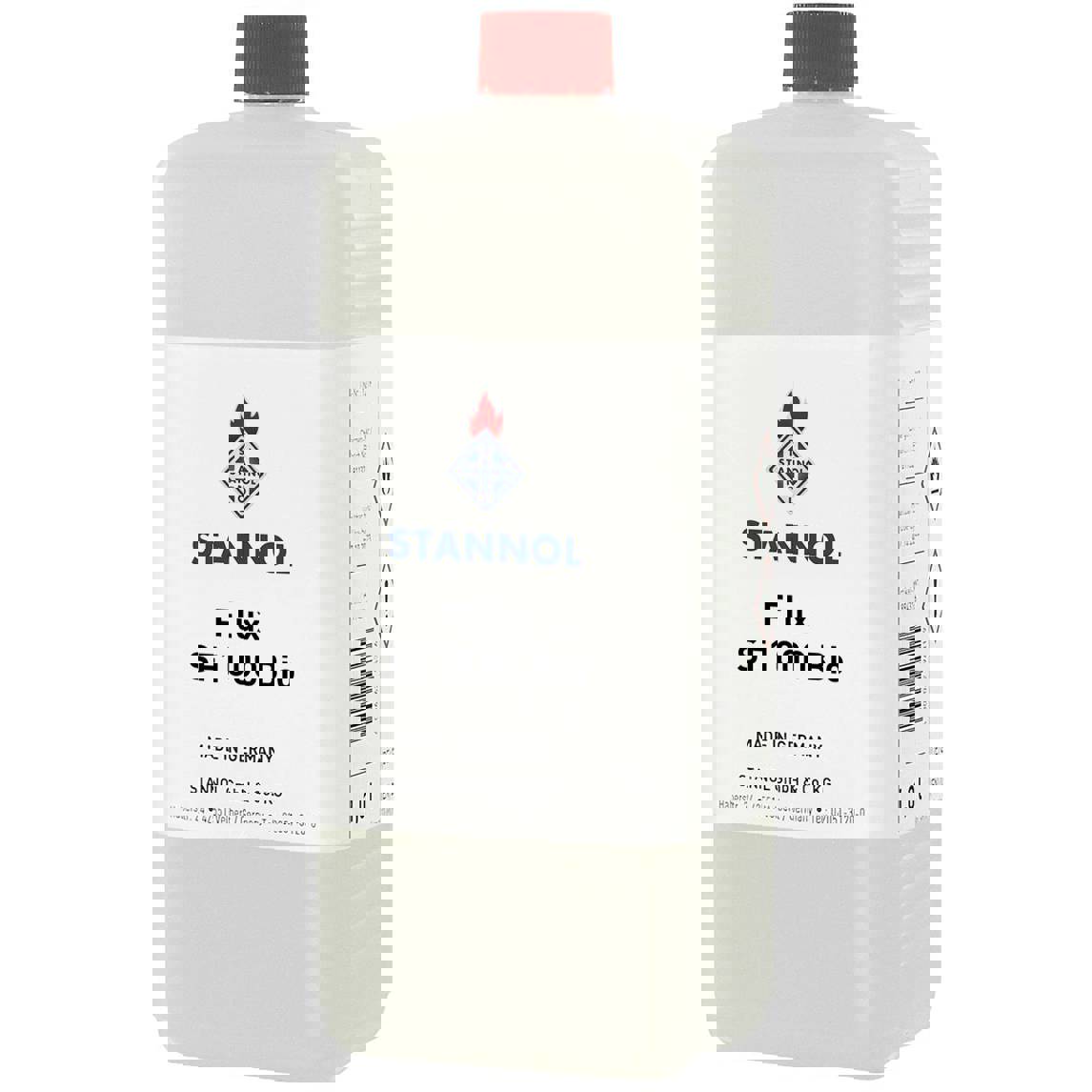 Stannol - SF1000 - Entzündliches Lötwasser mit Sicherheitsanweisungen (1 l)