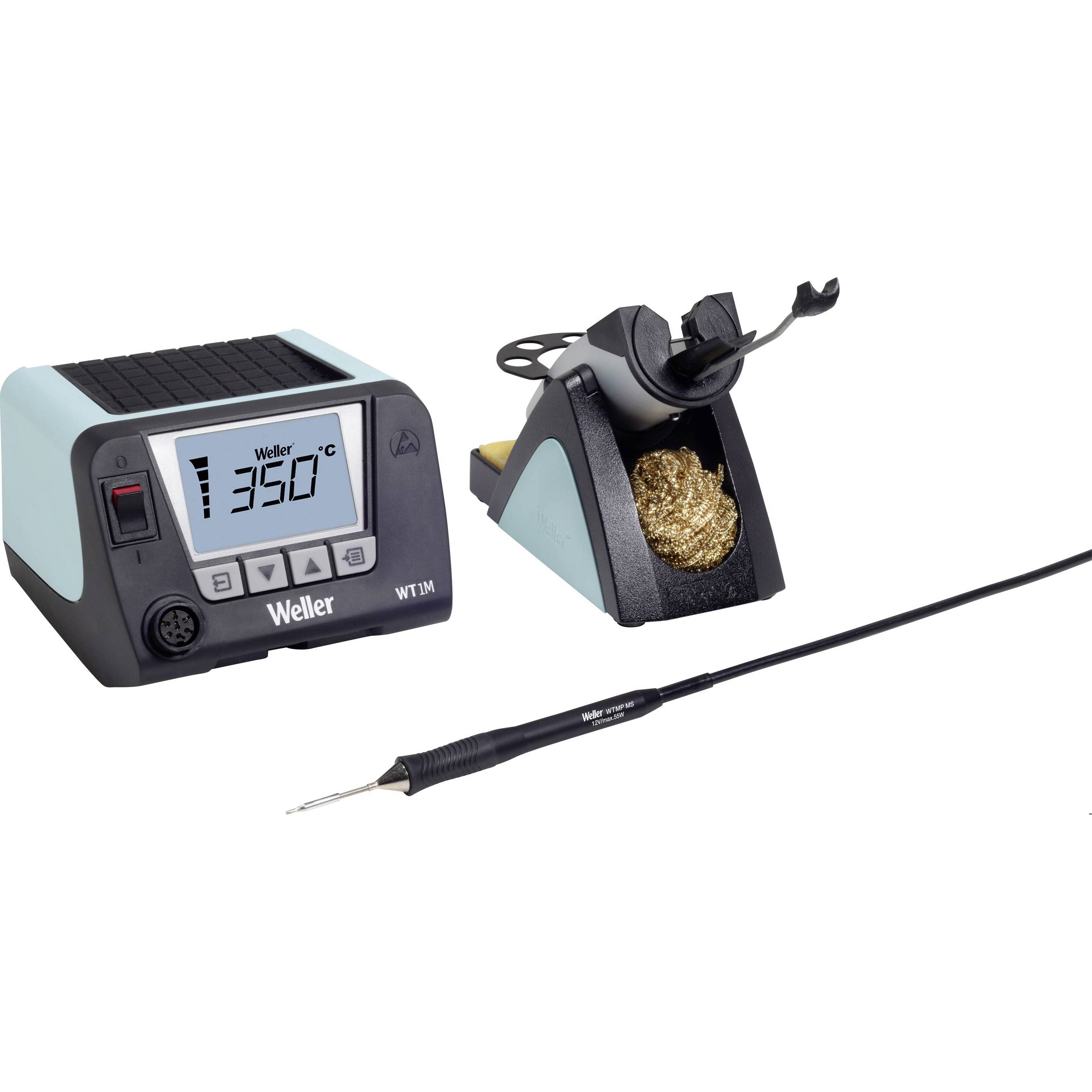Weller - WT1010M (Digital, 40W, 50-550°C) Lötstation Set inkl. Lötspitze und Ablage