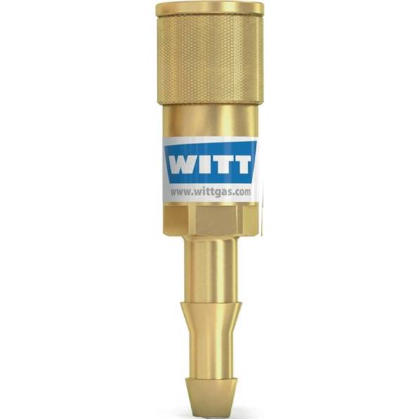 WITT Gastechnik - SK 100-1,SK 100-2 (Schweißanlage Brenngas Schlauchkupplung 9mm Körper)