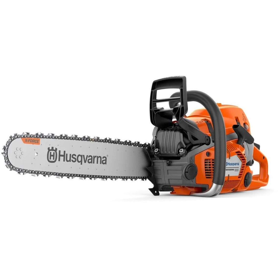 Husqvarna - 555 - Benzin-Kettensäge - 3.100 Watt, 45 cm Schwertlänge, 59 ccm Hubraum