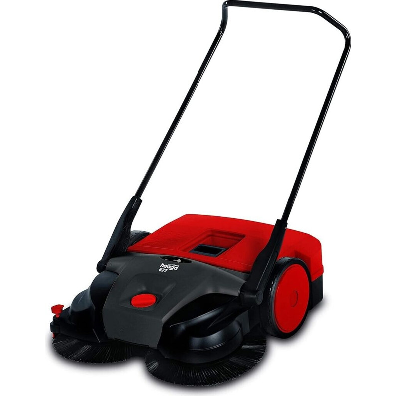 Haaga - 677 Profi - Kehrmaschine - 77 cm Arbeitsbreite, 50 Liter Behältervolumen, 3.600 m²/h Flächenleistung