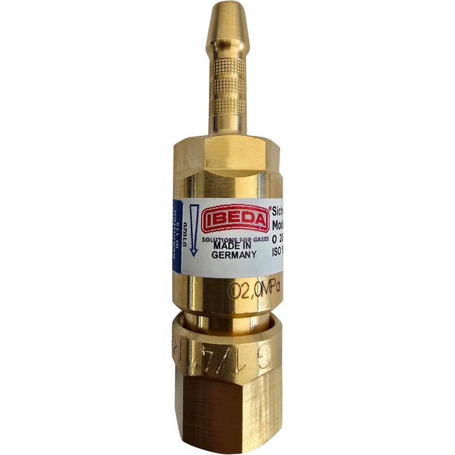 Ibeda - 4039413103721 - Sicherheitseinrichtung Tülle 6,3 mm G1/4"R (1 St.)