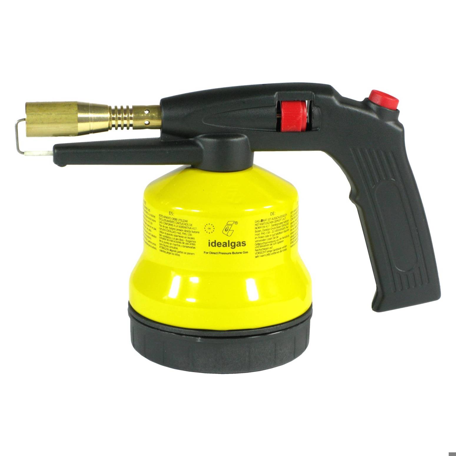 Baucompany24 - Modellnummer - Gaslötlampe (Piezo-Zündung) mit 1St. Inhalt