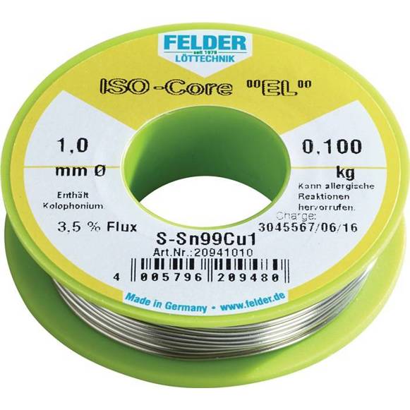Felder - ISO-Core® EL - Lötdraht 1mm 100g