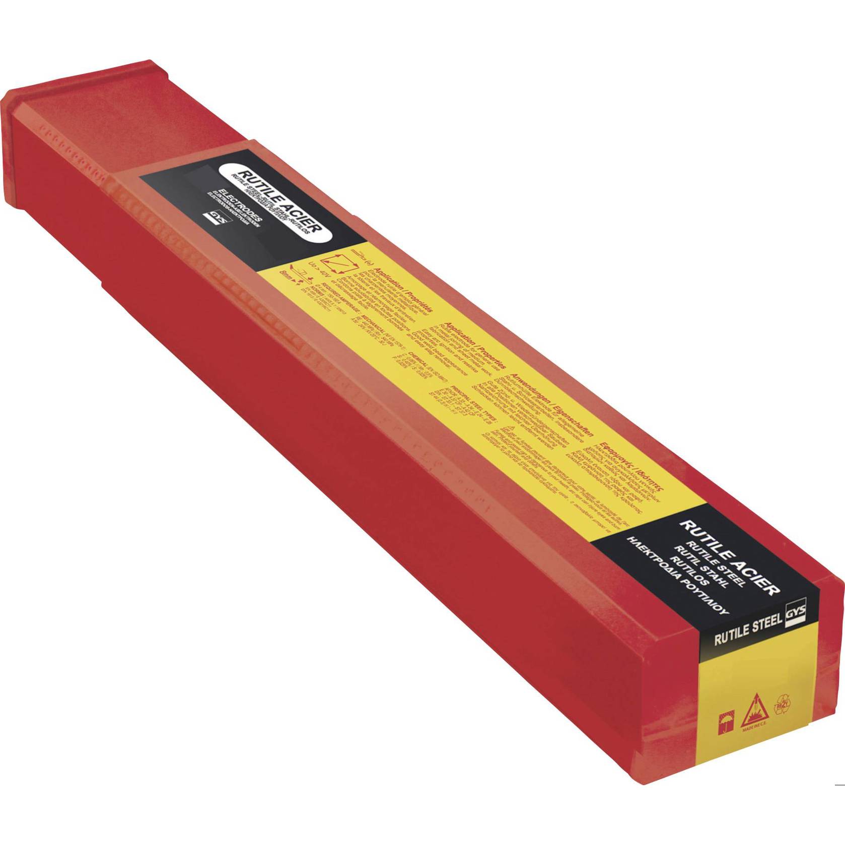 GYS - E6013 - Rutil Schweißelektroden Ø 2.5mm (75 St.) 60 - 100 A