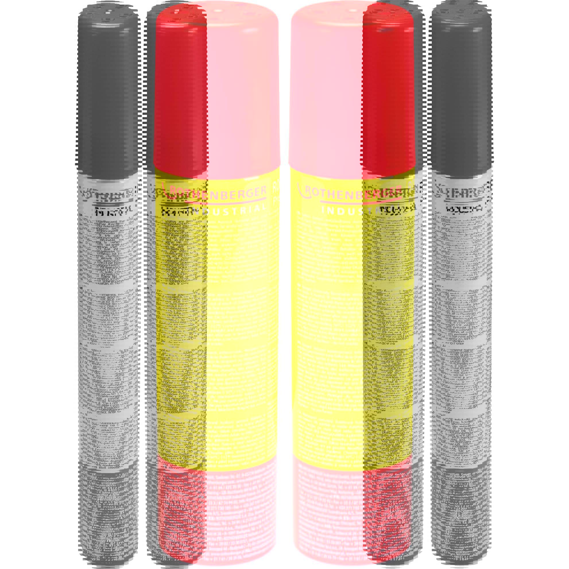 Rothenberger Industrial - 1500003904 - Gaskartusche Set (Butan, Propan, 112g) mit Sicherheitsmerkmalen