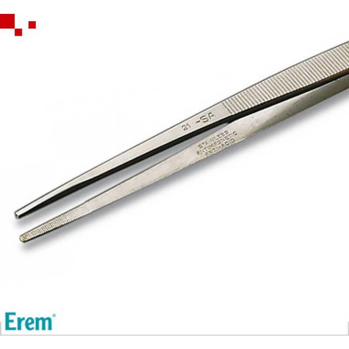 Erem - 21SA, Präzisionspinzette (160mm) mittelfeine Spitzen