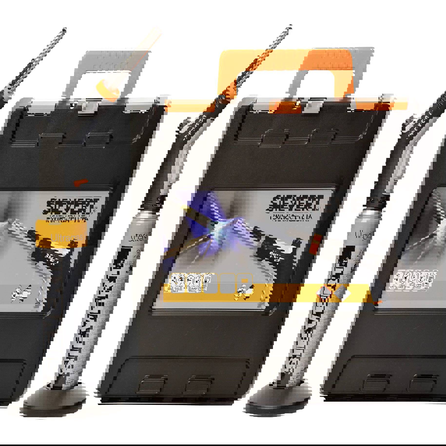 Sievert - Powercase 2100 - Ultra Sicherheits-Lötlampe (inkl. Gasflasche)