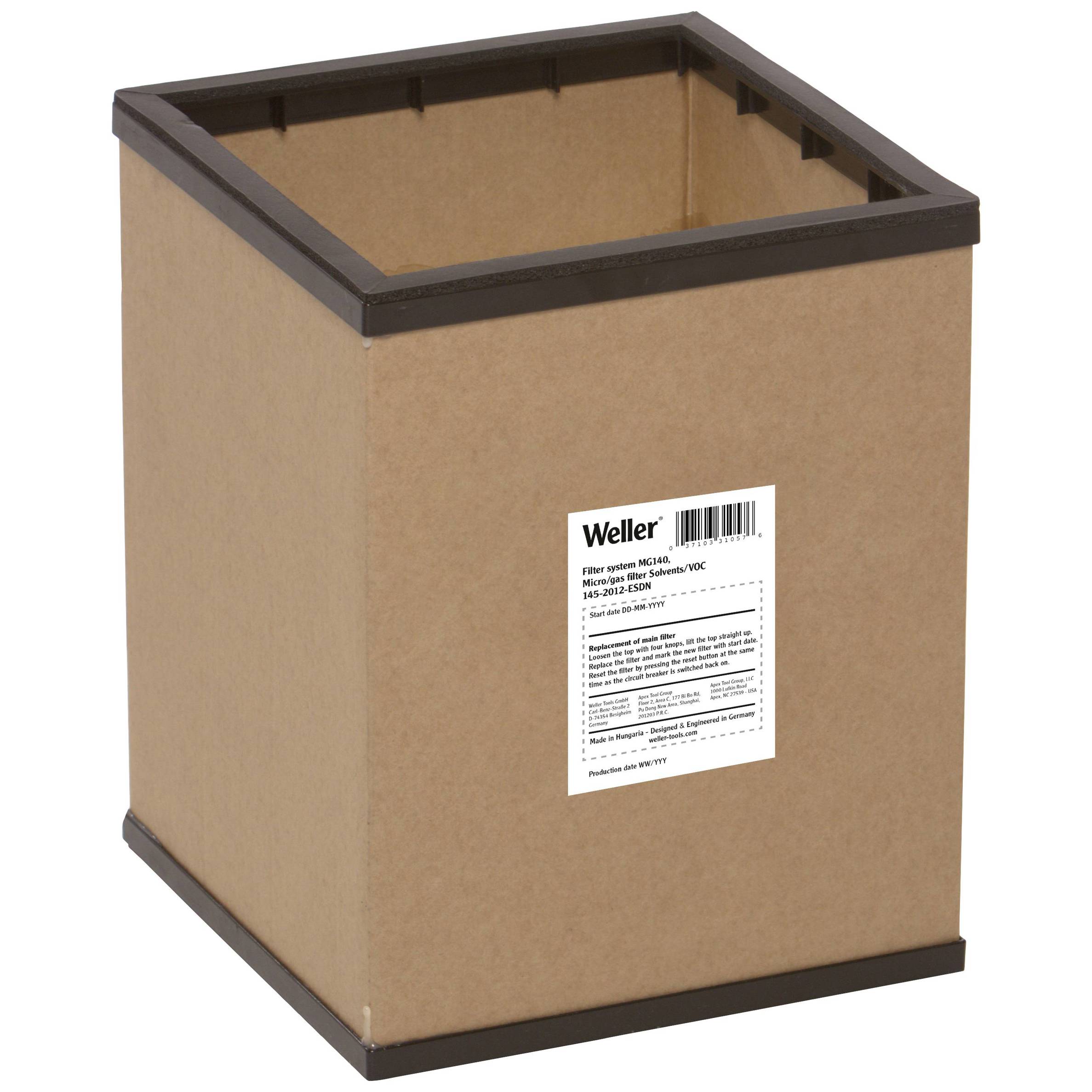 Weller - 145-2012-ESDN - Partikelfilter - 1St. - 7.4kg